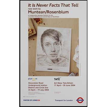 Poster - It Is Never Facts That Tell