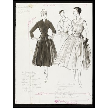 Fashion drawing - Saphir Fashion drawing - Saphir
