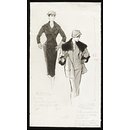 Bourrasque (Fashion drawing)