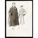 Saturne; Joivre et Sol (Fashion drawing)