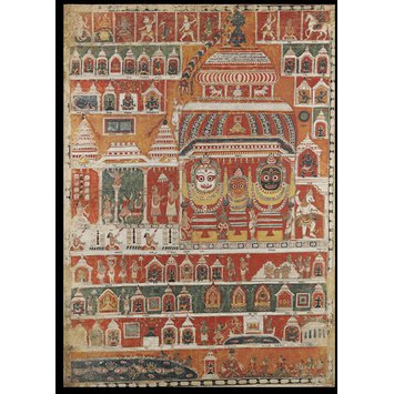 Painting - View of the Jagannatha Temple, Puri Painting - View of the Jagannatha Temple, Puri
