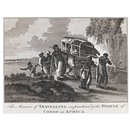 The Manner of Travelling as practiced by the people of Congo in Africa (Print)
