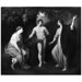 Oil painting - The Choice of Hercules between Virtue and Pleasure