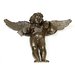 Statuette - Winged putto with a fantastic fish