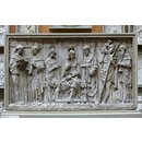 Virgin and child with Saints Dominic, Peter Martyr, St John the Baptist, James the Greater (Plaster cast)