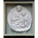 Pitti Tondo; The Virgin and Child with St John the Baptist (Plaster cast)