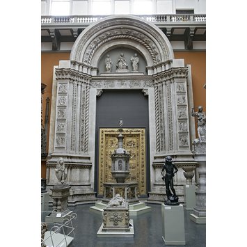 Plaster cast - Central doorway of S. Petronio