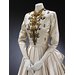 Evening dress and petticoat