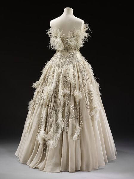 White Feather Dress Ginger Rogers