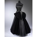 Cygne Noir (Black Swan); La Ligne Milieu du Siecle (Evening dress) Cygne Noir (Black Swan); La Ligne Milieu du Siecle (Evening dress)