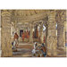 Painting - Interior of the Neminath temple, Dilwara, Mount Abu