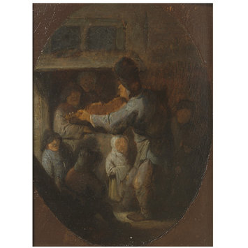 Oil painting - The Fiddler