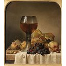 Still Life: Fruit and Goblet (Oil painting)