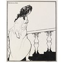 Print - Messalina returning from the bath Print - Messalina returning from the bath