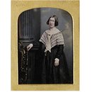 Photograph - Portrait of in a lace shawl Photograph - Portrait of in a lace shawl