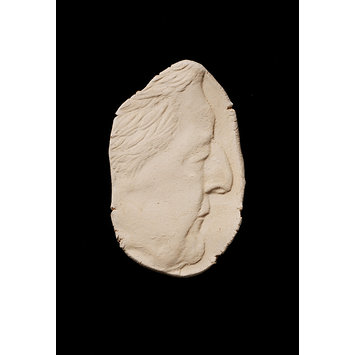 Portrait relief medal - Portrait relief medal of Sir John Paul Getty Jnr