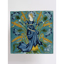 Flora's Train (Tile panel)