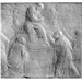 Relief - The Ascension with Christ giving the Keys to St Peter