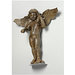 Statuette - Winged putto with a fantastic fish