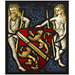 Panel - Wild man and woman supporting the arms of Kyburg