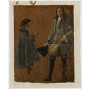Oil painting - Two Studies of Men