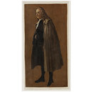 Oil painting - A study of a Lawyer
