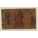 Oil painting - Three Studies of Costume