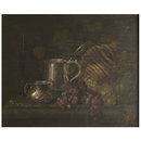 Oil painting - Still Life with Fruit and Silver Oil painting - Still Life with Fruit and Silver