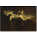 Oil painting - Goose with Outspread Wings Oil painting - Goose with Outspread Wings