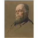 George Wallis, FSA (1811-1891), Keeper of the Art Collections in the South Kensington Museum (1863-1891) (Oil painting) George Wallis, FSA (1811-1891), Keeper of the Art Collections in the South Kensington Museum (1863-1891) (Oil painting)