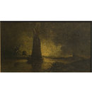 A Wherry on a Norfolk Broad (Oil painting)