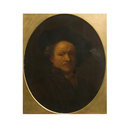 Oil painting - Copy of Rembrandt's 1660 Self Portrait