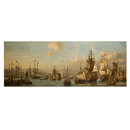 William III Reviewing the Dutch Fleet in 1691 (Oil painting)