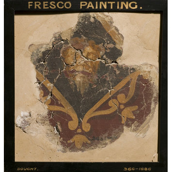 Fresco - Decorative Pattern (fragment of wall decoration)