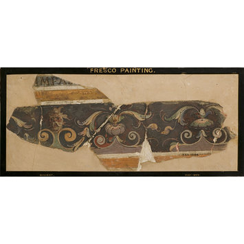 Fresco - Part of a Decorative Frieze (fragment of wall decoration)