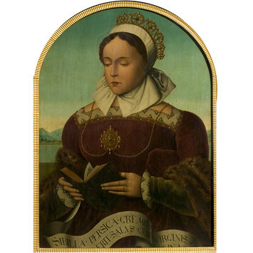 Oil painting - Sibilla Persica