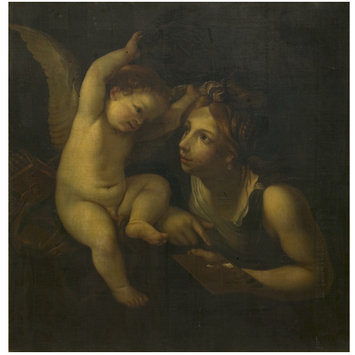 Oil painting - An Allegory of Painting