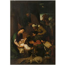 Oil painting - The Adoration of the Shepherds (after Velazquez) Oil painting - The Adoration of the Shepherds (after Velazquez)
