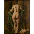 Nude Female Figure (Oil painting)