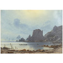 Coast scene: Gulf of Lyons (Oil painting)