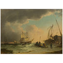 A Sea piece (Oil painting)