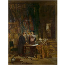 Oil painting - The Alchemist