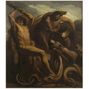 Oil painting - Hercules Slaying the Hydra Oil painting - Hercules Slaying the Hydra