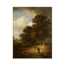 A Woody landscape (Oil painting)