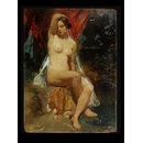 Woman at a Fountain (Oil painting)