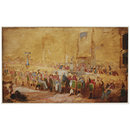 The Waterloo banquet (Oil sketch)