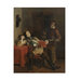 Oil painting - A Man Smoking