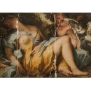 Diana resting, with putto and hounds (Fresco) Diana resting, with putto and hounds (Fresco)