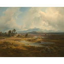 Alpine landscape (Oil painting) Alpine landscape (Oil painting)