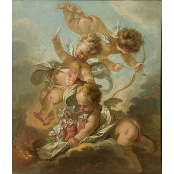 Oil painting - Allegory of Fire Oil painting - Allegory of Fire